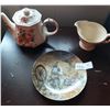 Image 1 : Sadler Teapot & Burleigh Gravy Boat & Rumpelstilzchen Plate