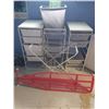 Image 1 : Laundry Organizing Racks, Hamper & Ironing Board