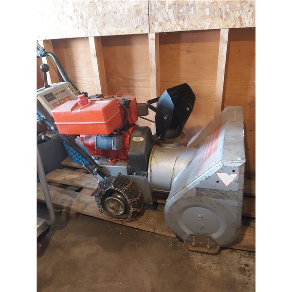 Craftsman 5/23 Gas Powered Snowblower Model # C950 52248 Tires are Flat