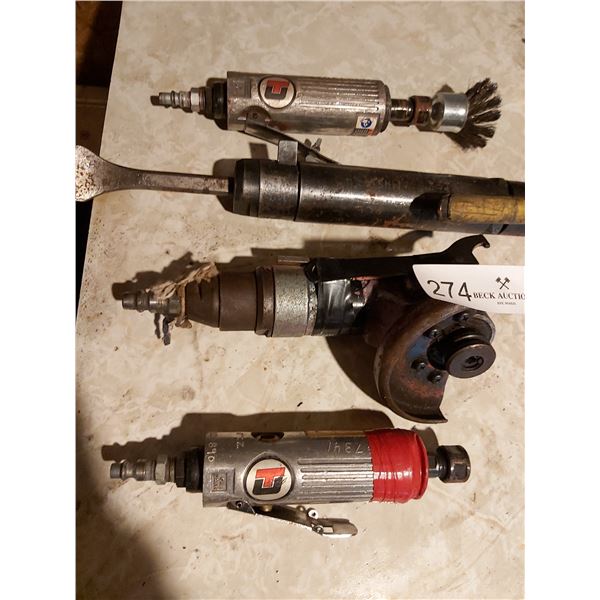 Assortment of Pneumatic Tools