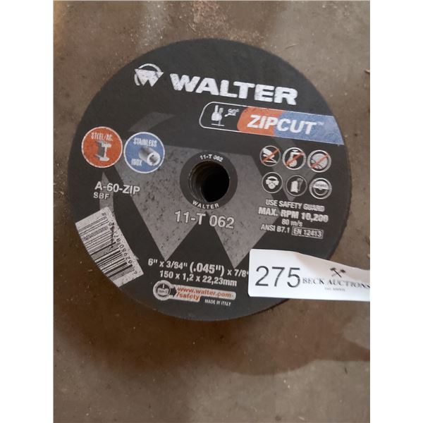 37 Walter ZipCut Discs  11-T 062