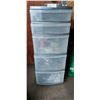 Image 1 : Gracious Living 5 Drawer Storage Unit on Wheels with Contents