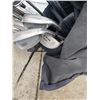 Image 6 : Golf Stand Bag with Shoulder Harness with Raincover, Assorted Right Handed Clubs & Contents