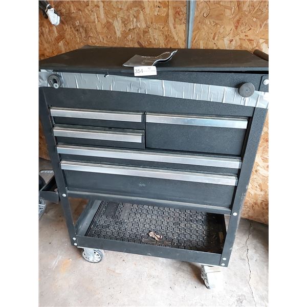 Maximum 5 Drawer Tool Cart on Wheels Model # 058-1364-2 (Has Some Damage)