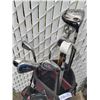 Image 2 : Cleveland Golf Bag with Assorted Right Handed Golf Clubs & Ball Retriever