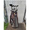 Image 1 : Golf Bag with Assorted Right Handed Clubs