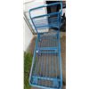 Image 2 : Large Blue Trolley Cart 32 Wide x 58 Deep x 39 High