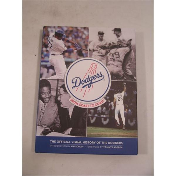 Dodgers History Hardcover Book