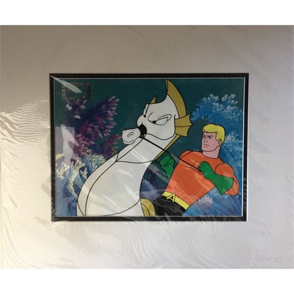 Filmation Studios Aquaman Animation Cel