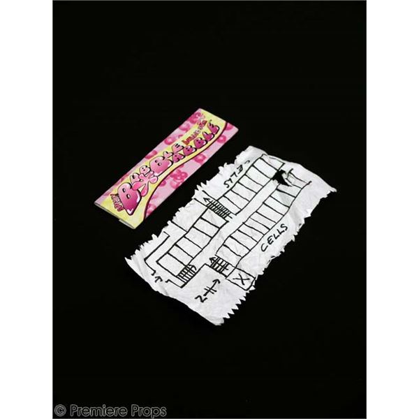 Spy Game Gum Wrapper Map Movie Props