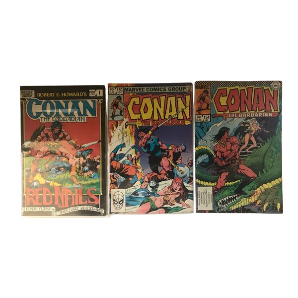 Conan the Barbarian 1980's Comic Lot