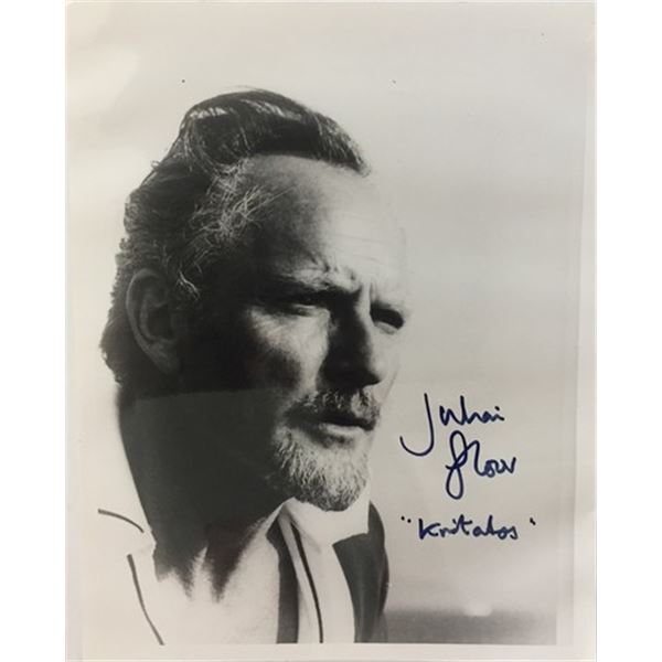 007 James Bond "For Your Eyes Only" (1981) Kristatos (Julian Glover) Signed Photo