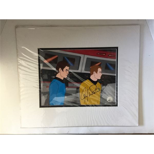 Signed Star Trek Animation Cel
