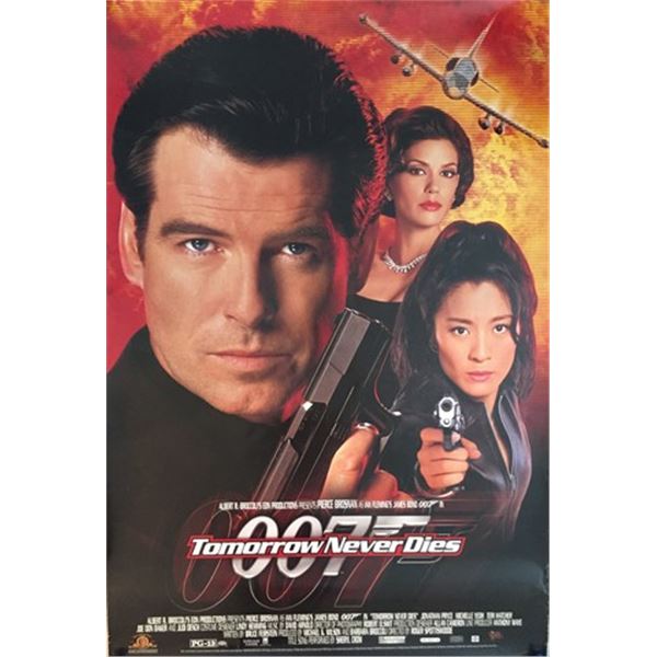 007 Tomorrow Never Dies (1997) Advance poster