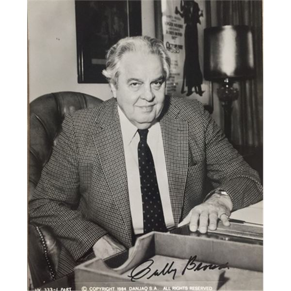 Albert "Cubby" R. Broccoli James Bond Producer Signed Photo