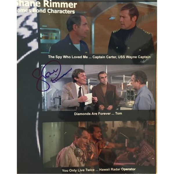 James Bond Films Shane Rimmer Signed Photo