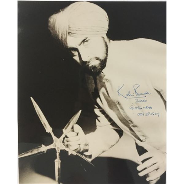 007 James Bond "Octopussy" (1983) Gobinda (Kabir Bedi) Signed Photo