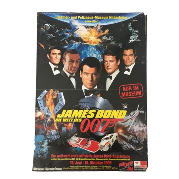 james Bond 007 Exhibit poster