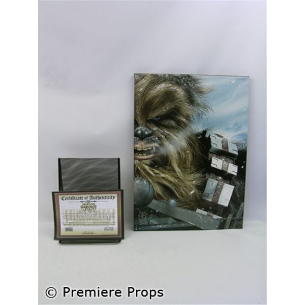 "Star Wars" Chewbacca Hoth Encounter by Chris Wahl on Canvas