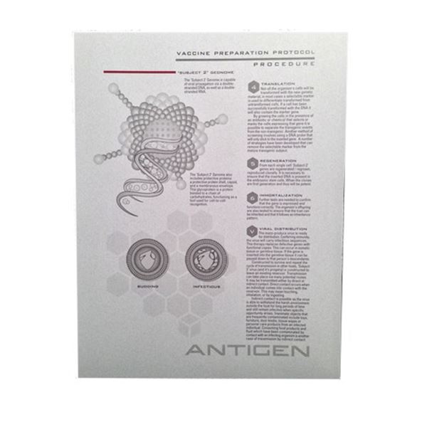 Underworld: Awakening Antigen Procedure Page Movie Props