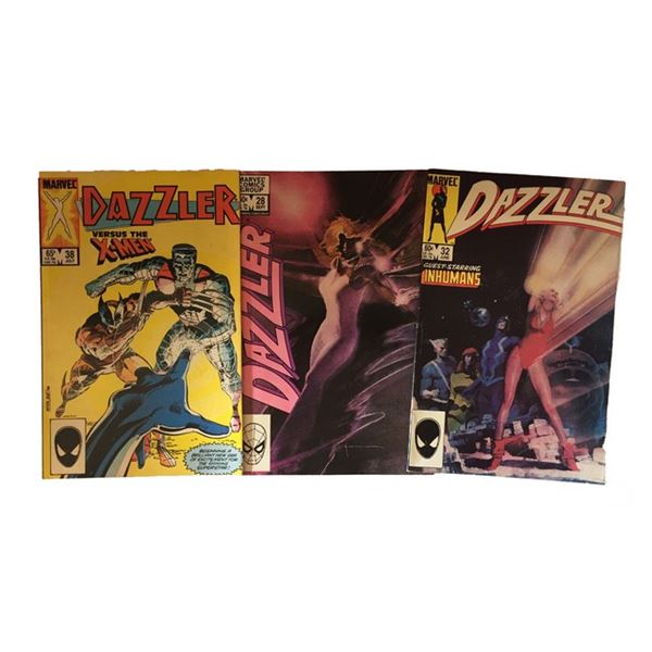 Lot of 3 Dazzler Comics (1960's/1980s)