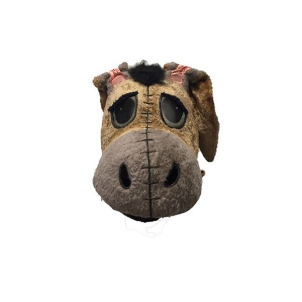 Vintage light brown mascot head