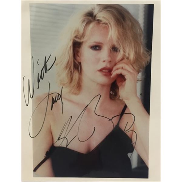 007 James Bond "Never Say Never Again" (1983) Domino (Kim Bassinger) Signed Photo