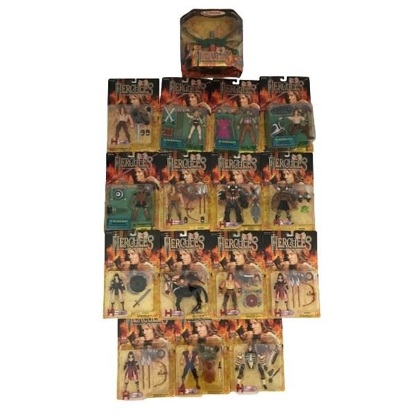 1997 Lot of 16 Hercules The Legendary Journeys boxed 6" action figures.