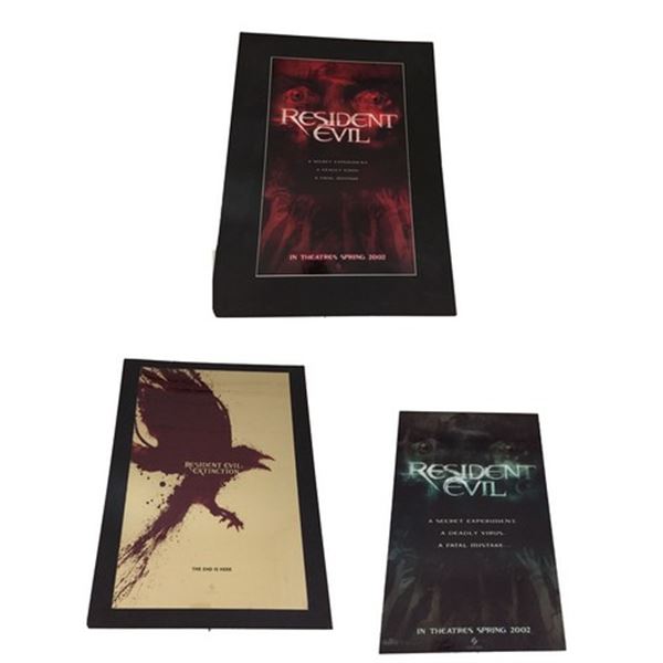 Resident Evil 1-3 Movie Titles Art