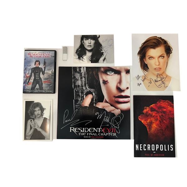 Milla Jovovich/Paul Anderson Lot of Memorabilia