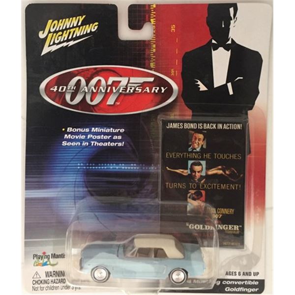 2002 James Bond 007 Goldfinger Ford Mustang collectible car