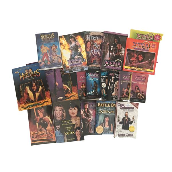 Xena: Warrior Princess Books Lot