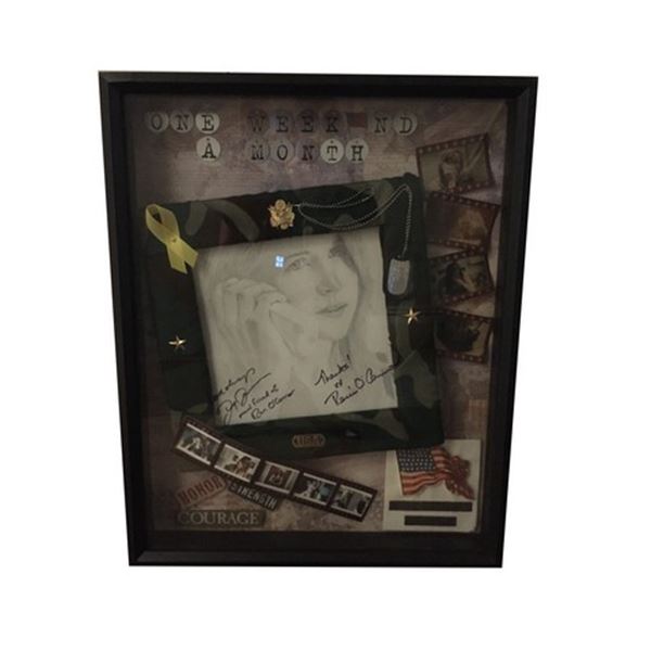 Renée O'Connor Signed and Framed Shadowbox