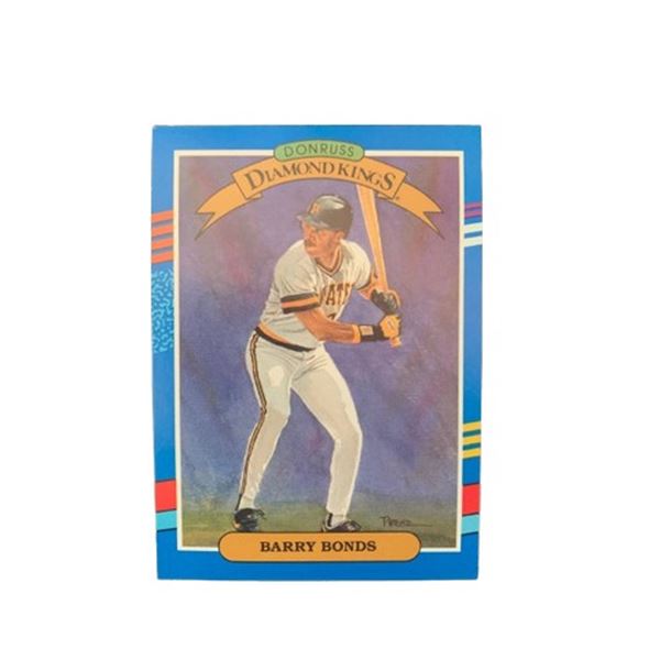 1990 Donruss Diamond Kings Barry Bonds #4 baseball card