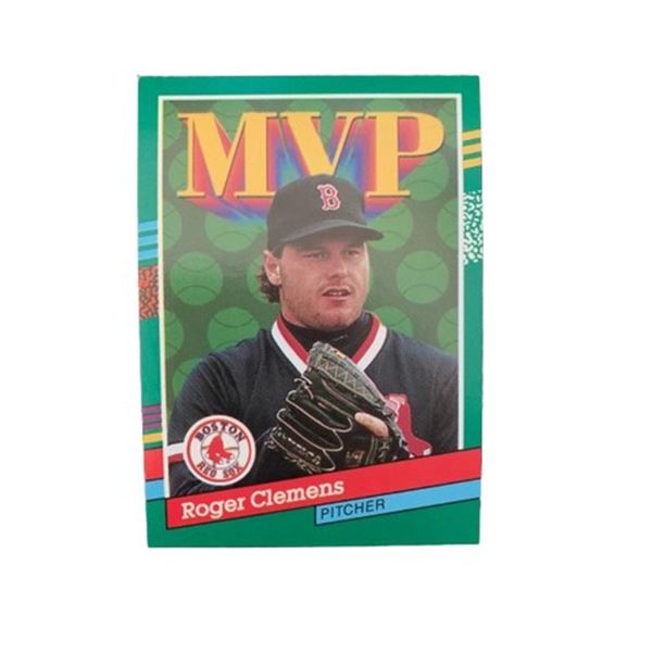 1990 Donruss Roger Clemens MVP #395 baseball card