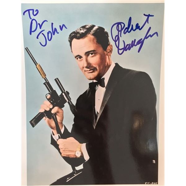 The Man from U.N.C.L.E. Robert Vaughn Signed Photo