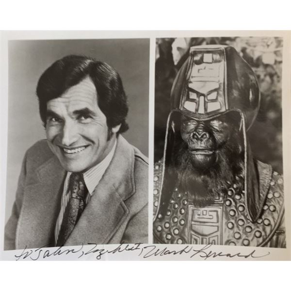 The Planet of the Apes TV Mark Lenard Signed Photo