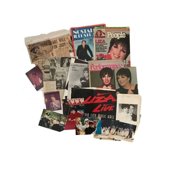 Limelight on Liza Minnelli Memorabilia Collection