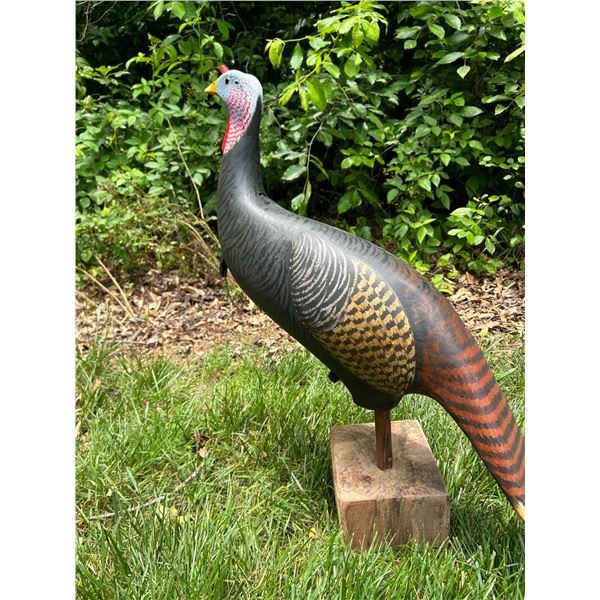 Tom Boozer Custom Wooden Decoy