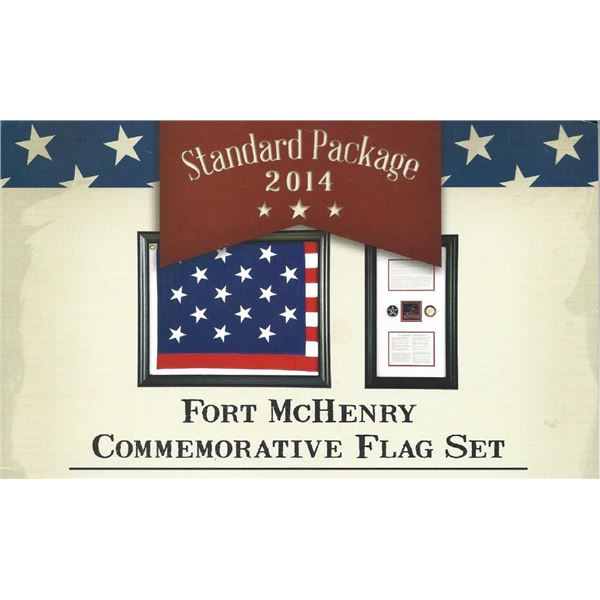 Fort McHenry Commemorative Flag Set