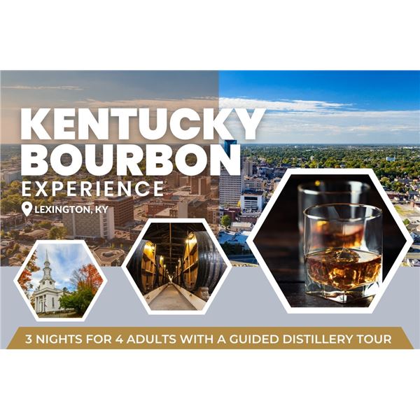 Kentucky Bourbon Experience for 4