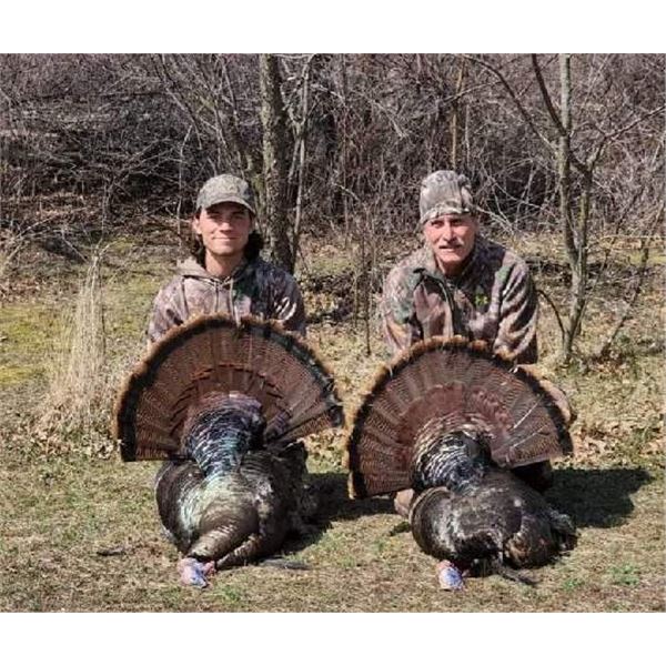 3 Day Wisconsin Turkey Hunt for 2