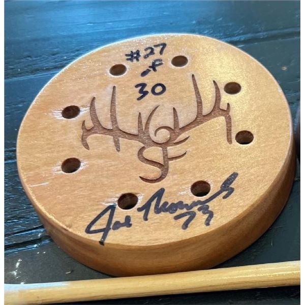 NWTF Hall of Famer, Joe Thomas, Autographed Pot Calls