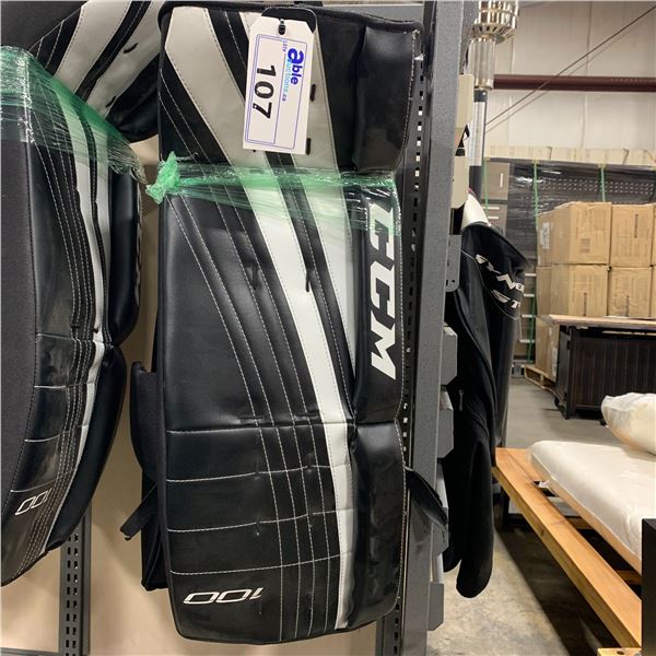 CCM PROFESSIONAL HOCKEY GOALIE LEG PADS ( 30" )