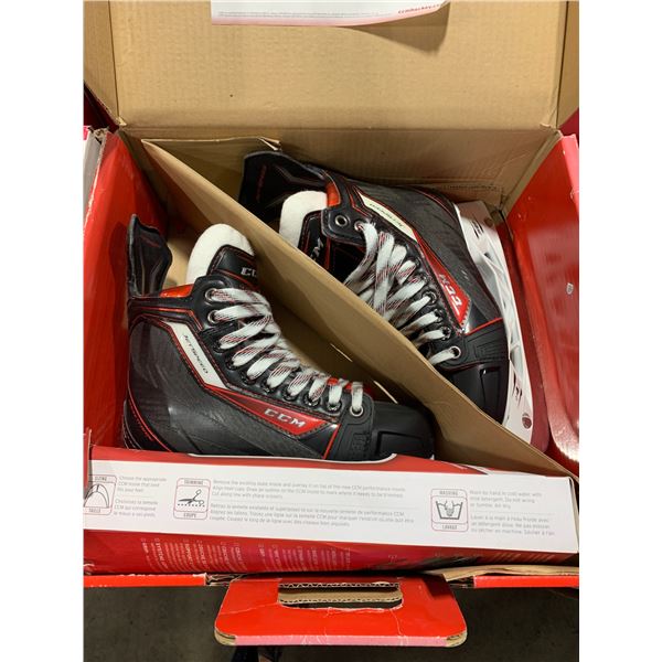 2 PAIRS OF BOXED PROFESSIONAL HOCKEY ICE SKATES: