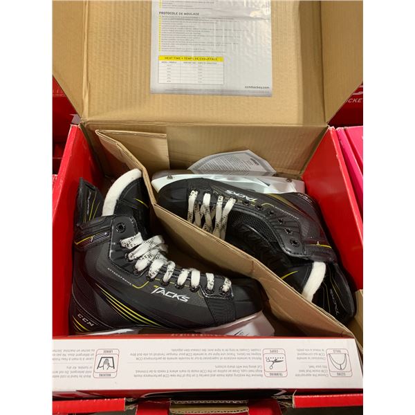 2 PAIRS OF BOXED PROFESSIONAL HOCKEY ICE SKATES: