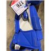 Image 2 : BLUE WARRIOR FATBOY GOALIE GLOVE ( SIZE: 14" )