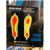 Image 3 : LOT OF BAUER SPEED PLATE HOCKEY INSOLES ( SIZE: 7 )