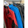 Image 2 : LOT OF ASSORTED SPORT JACKETS & PARKAS IN VARIOUS SIZES & COLOURS