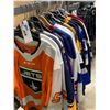 Image 2 : LOT OF ASSORTED HOCKEY JERSEYS IN VARIOUS SIZES & COLOURS